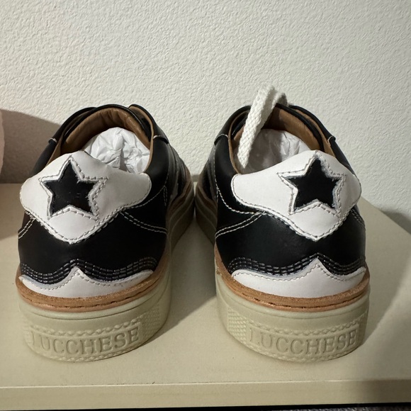 Lucchese Women’s Double L Lace up Sneakers (Do not have box) - Picture 3 of 9